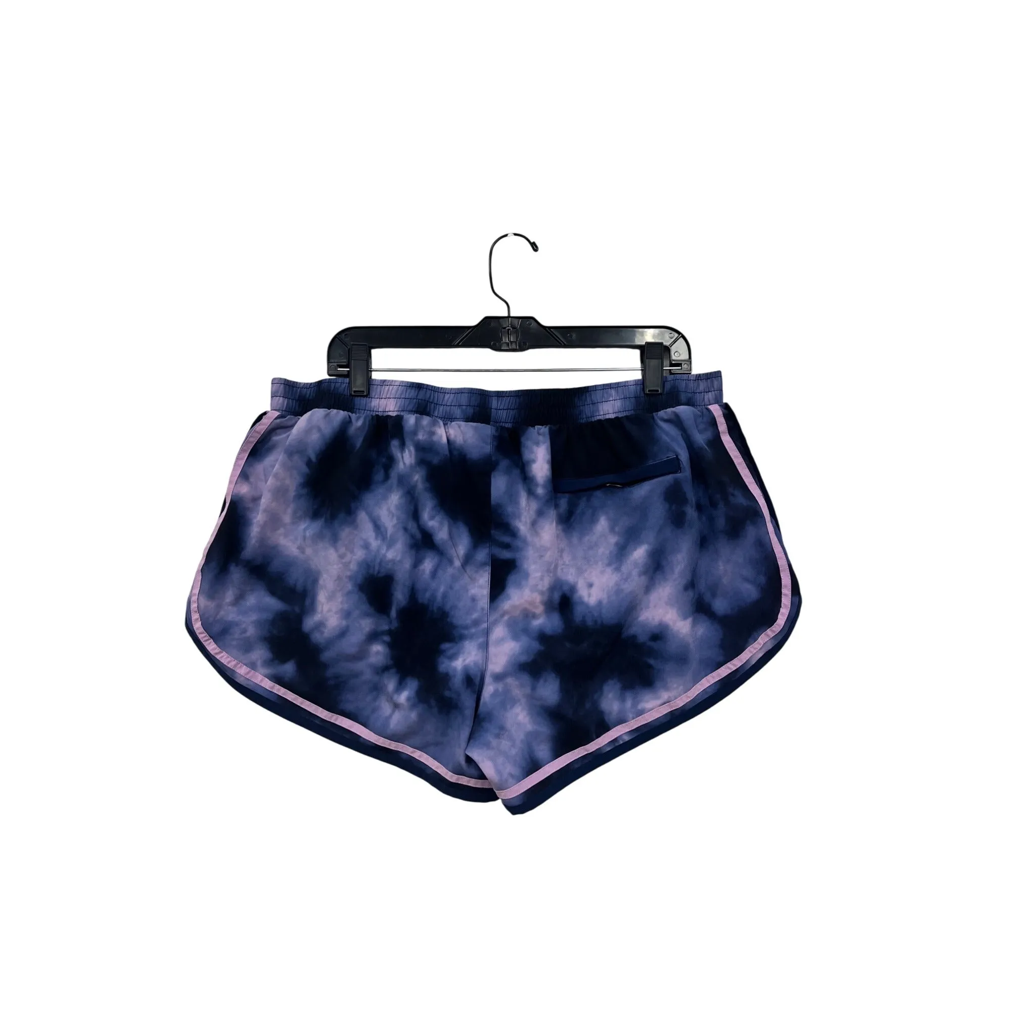 Champion Womens XL Tie-Dye Athletic Shorts With Pink Trim #6617