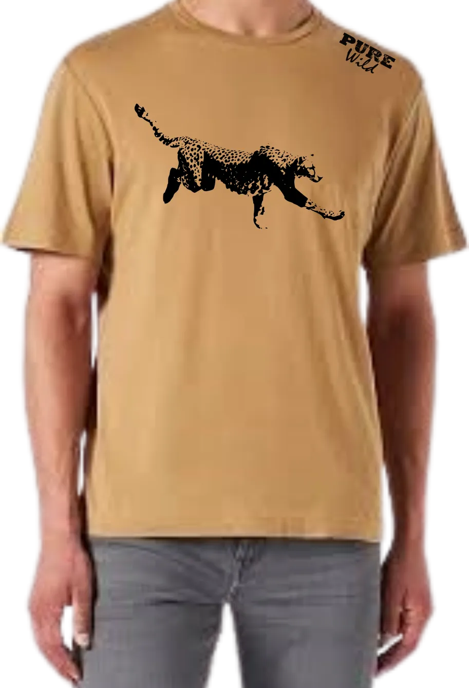 Cheetah T-Shirt For A Real Man