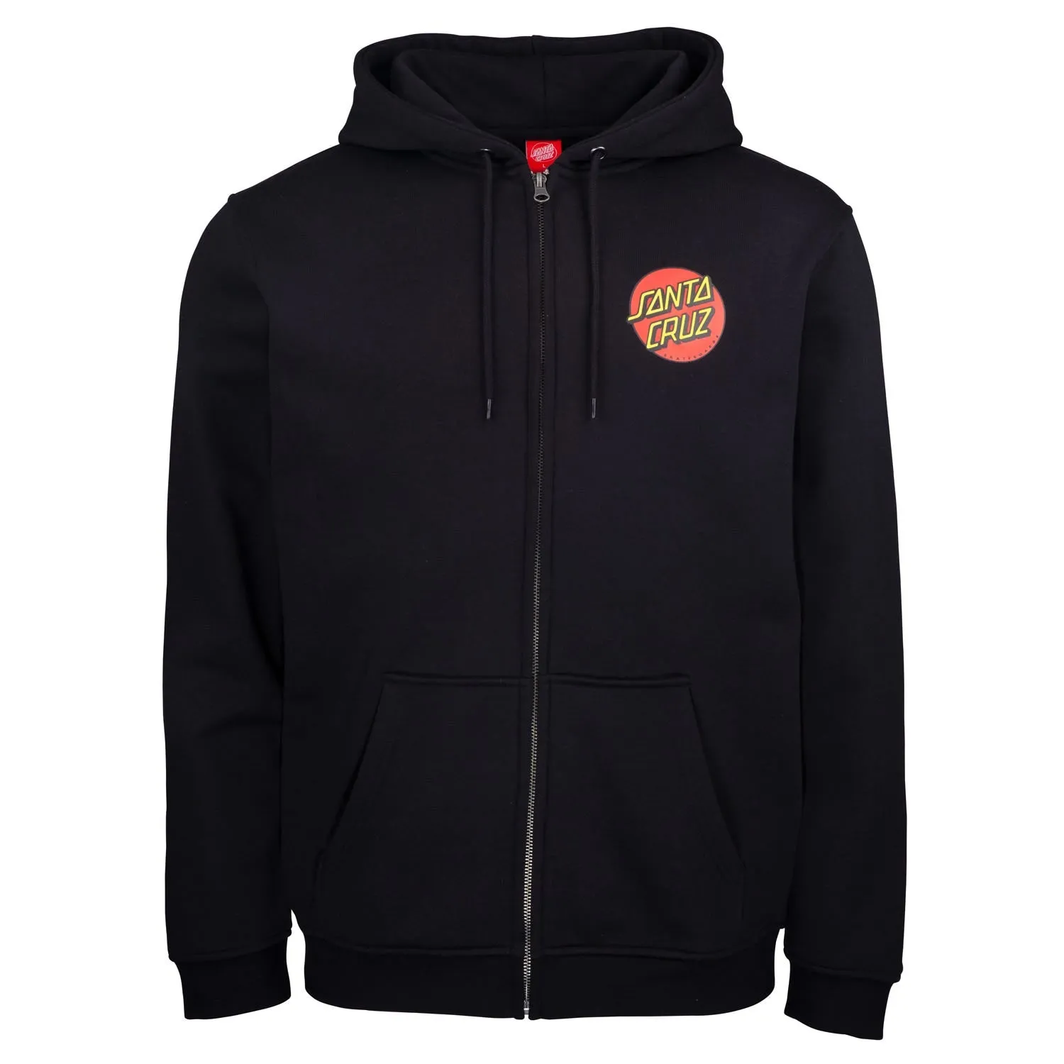 Classic Dot Zip Hood