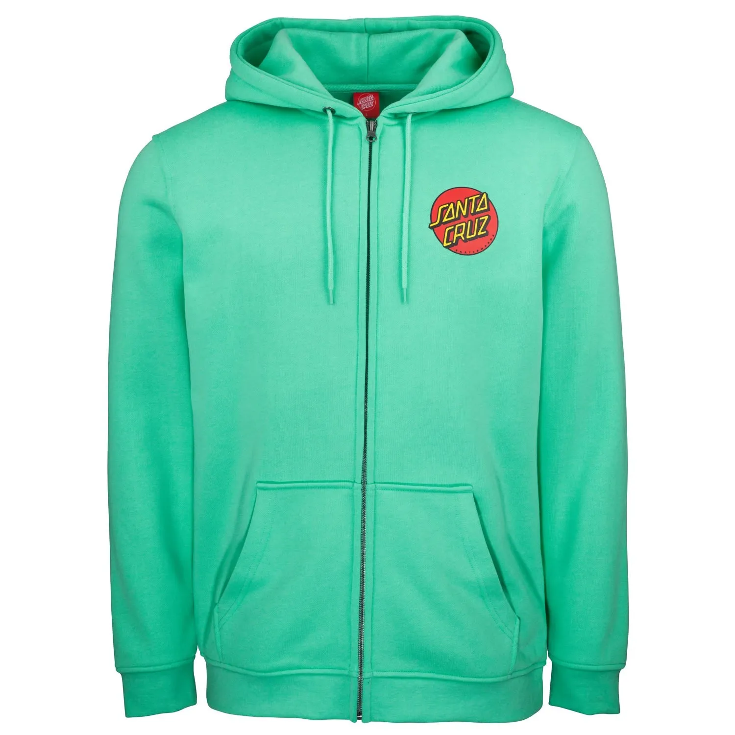 Classic Dot Zip Hood