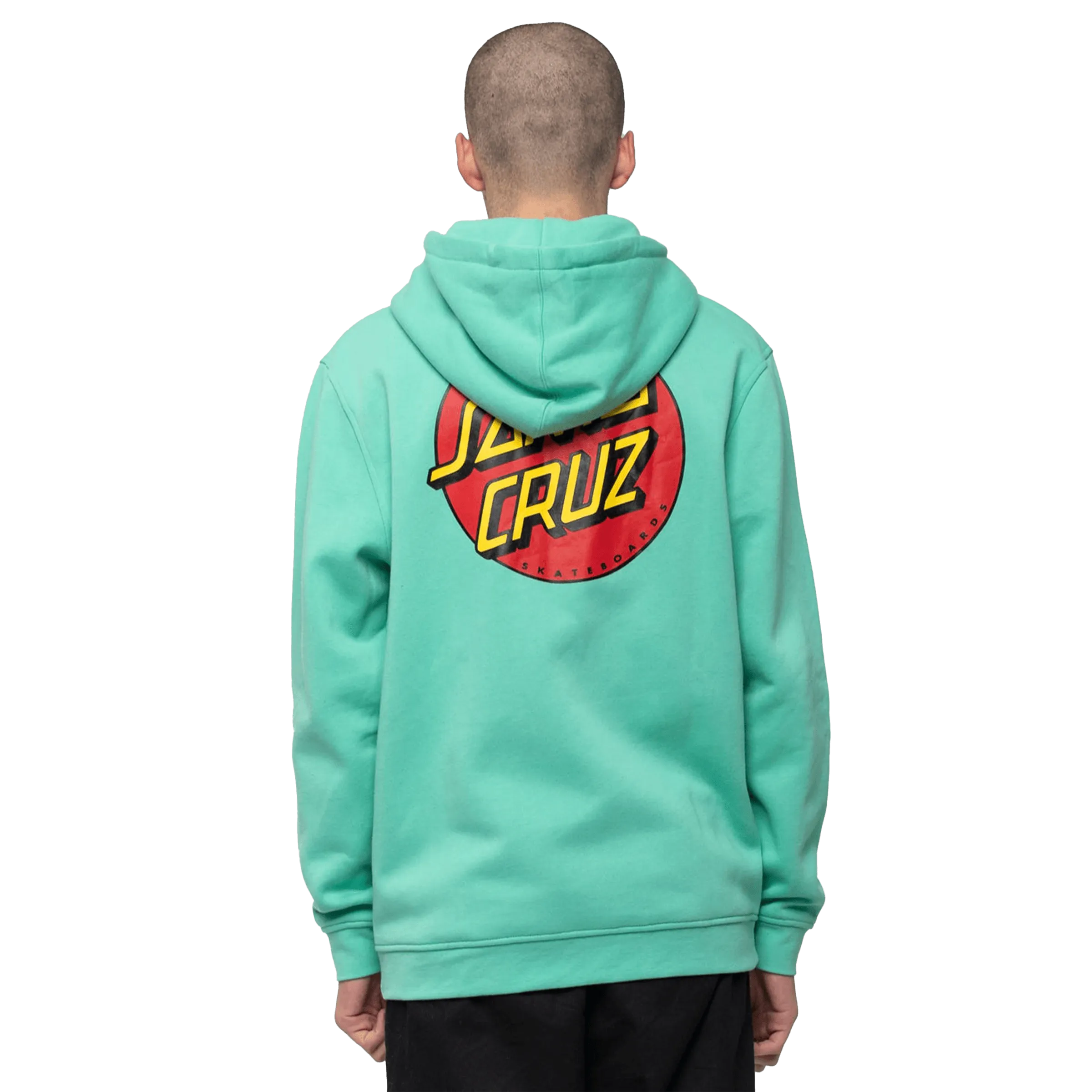 Classic Dot Zip Hood