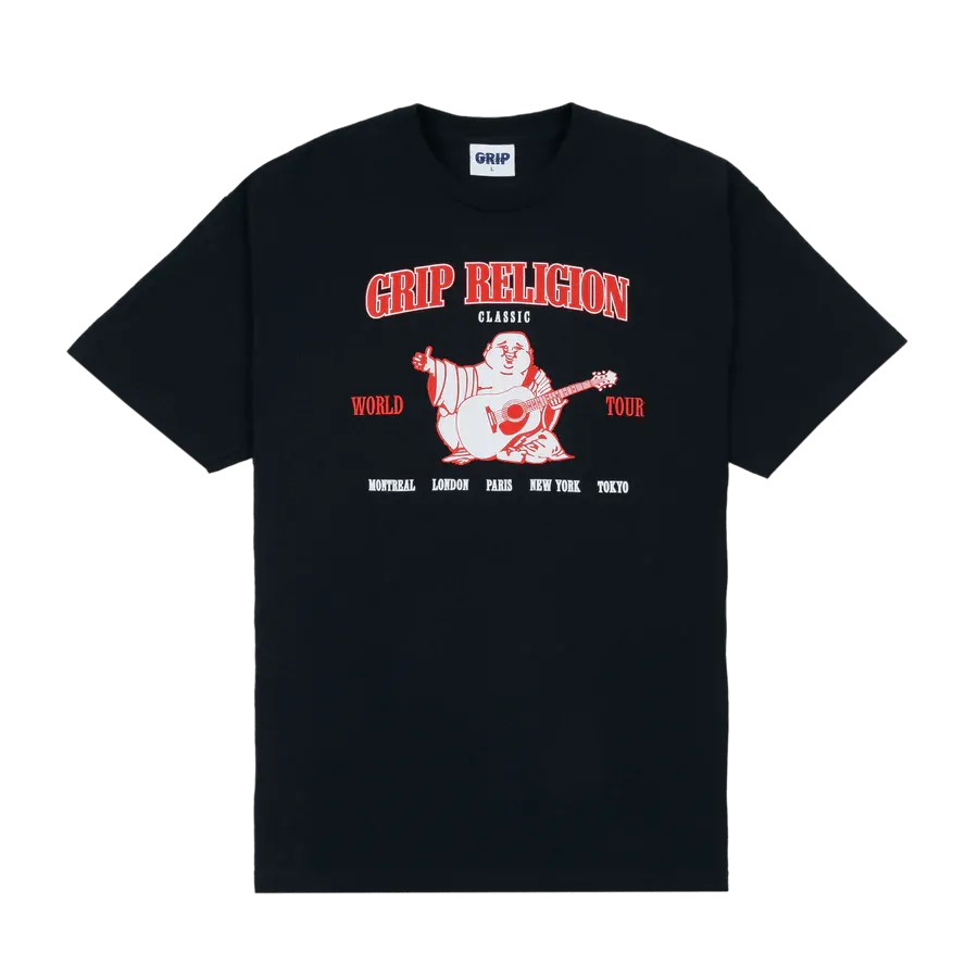 Classic Grip Religion T-Shirt Navy