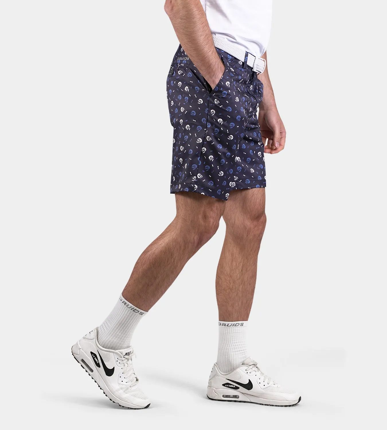 CLIMA SKULLZ SHORTS - NAVY