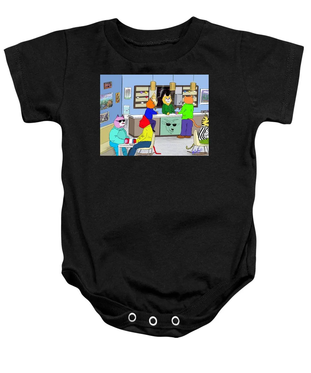 Coffee Cats - Baby Onesie