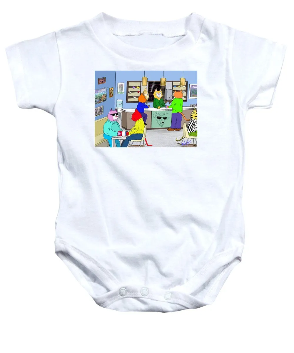 Coffee Cats - Baby Onesie
