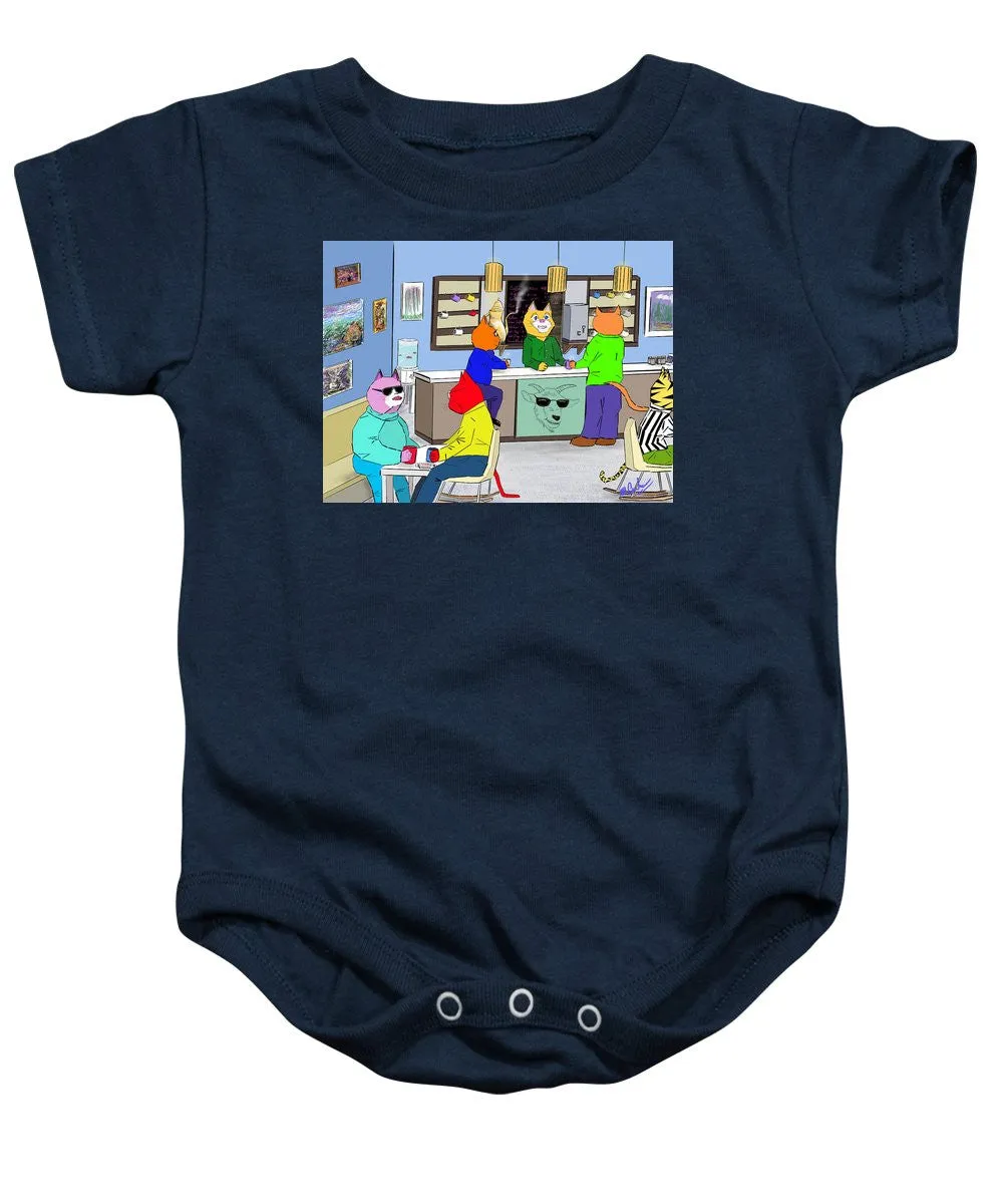 Coffee Cats - Baby Onesie