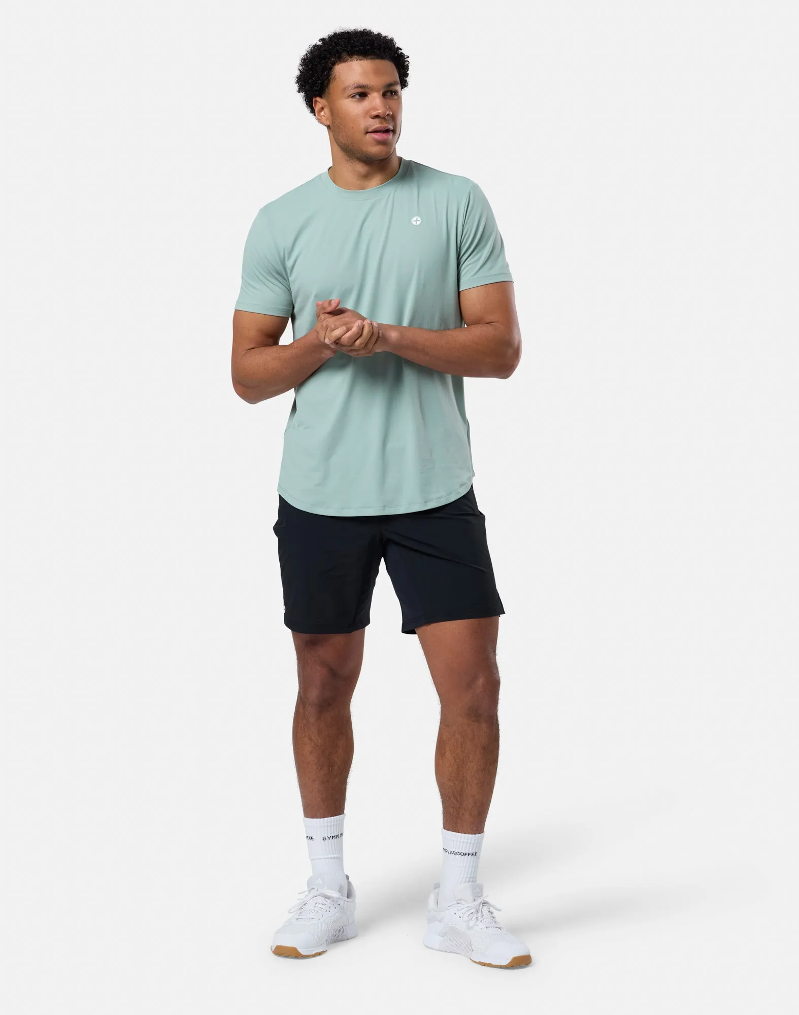 Coffee Tee in Summer Green