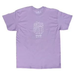 Color By Number T-Shirt Lavender