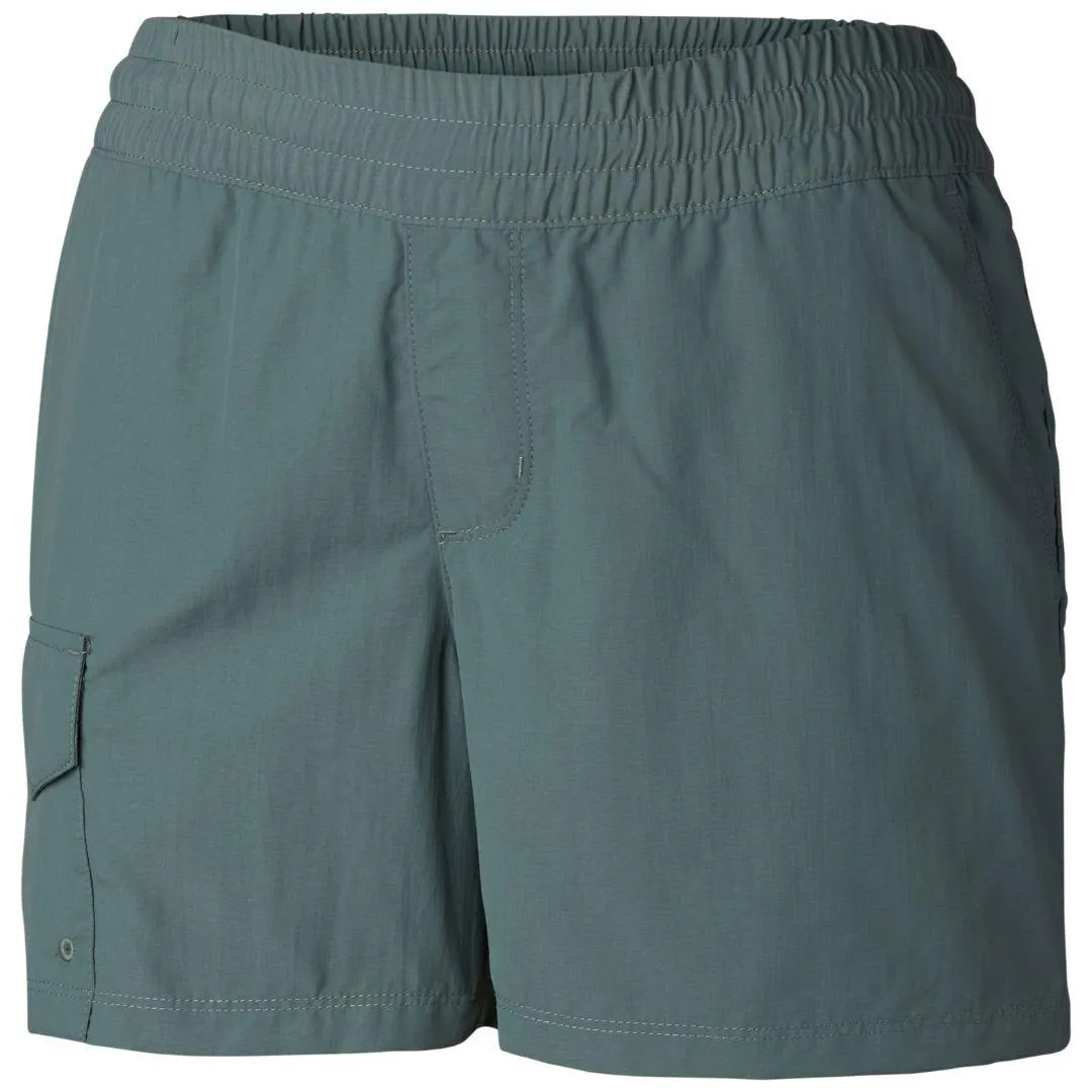 Columbia Women Grey Silver Ridge Pull On Shorts