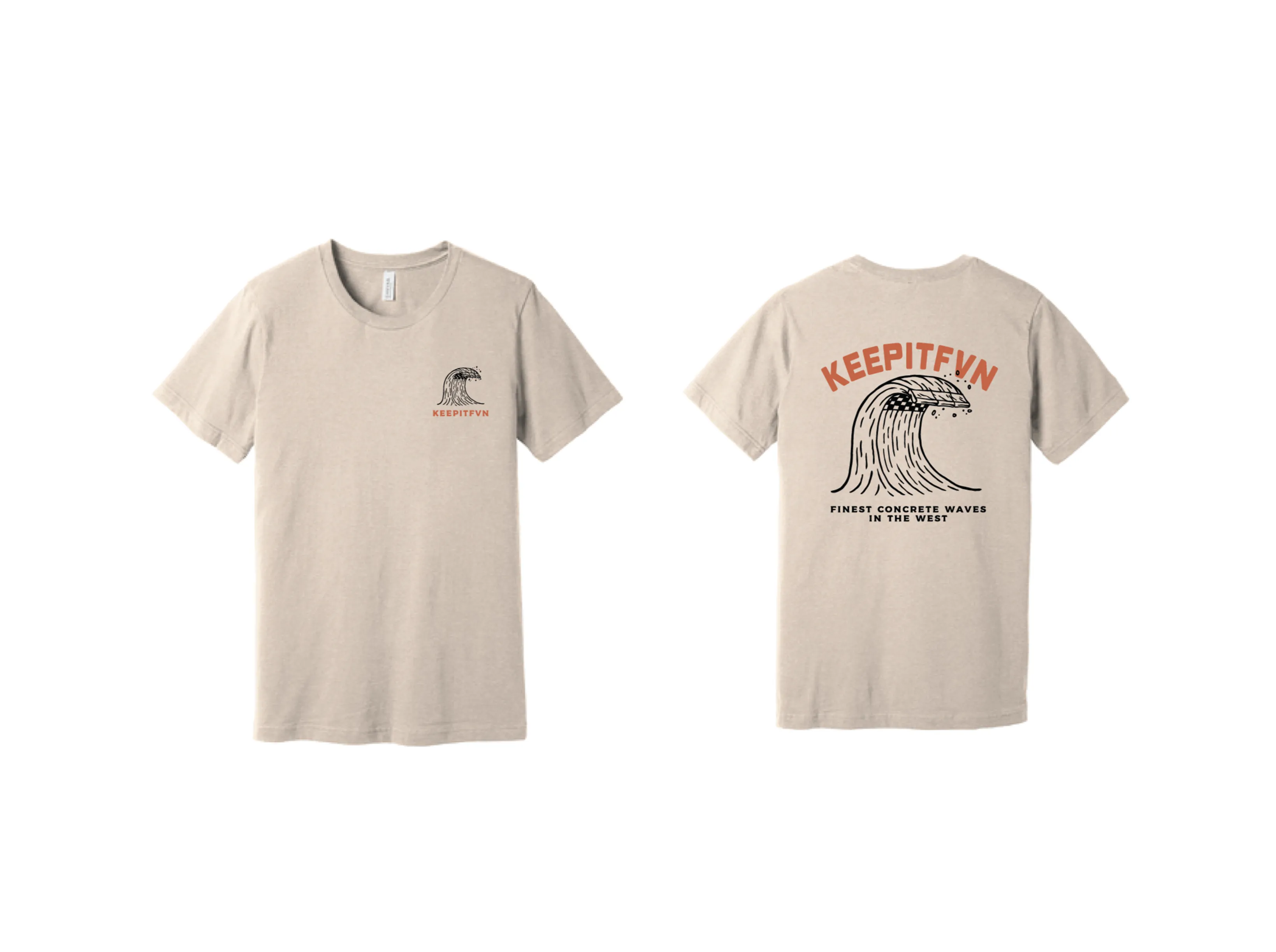 CONCRETE WAVES TEE