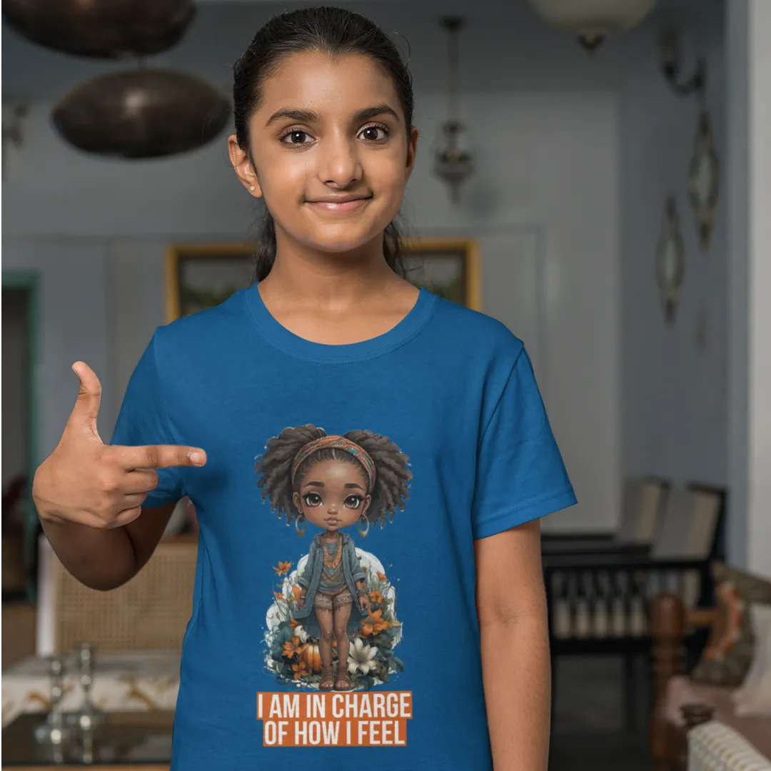 Confident Girl T-Shirts – I Am In Charge Of How I Feel