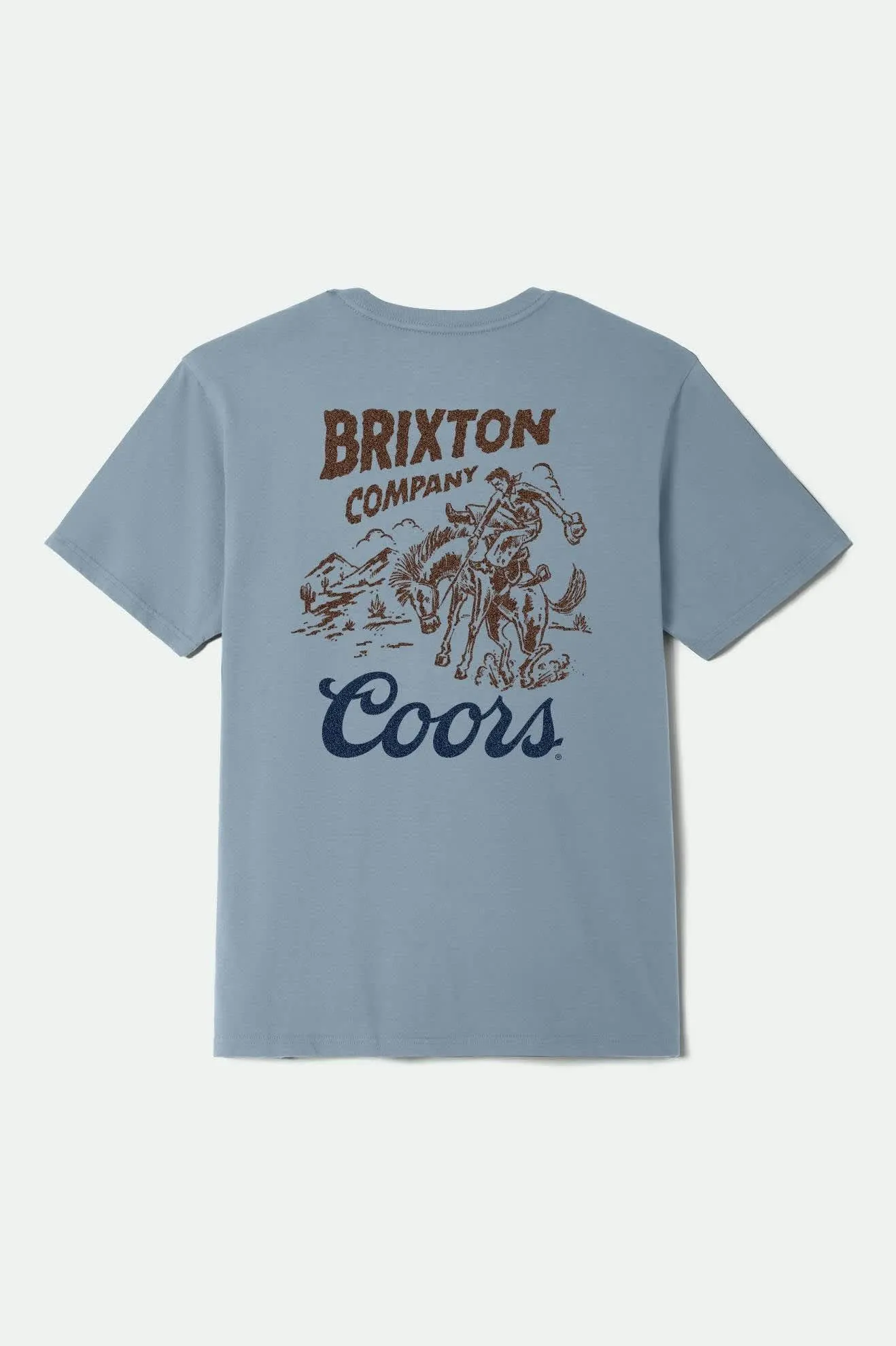 Coors Canyon S/S Standard T-Shirt - Dusty Blue
