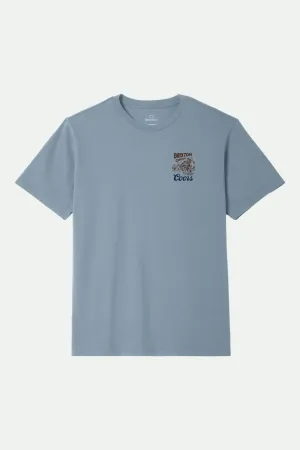 Coors Canyon S/S Standard T-Shirt - Dusty Blue