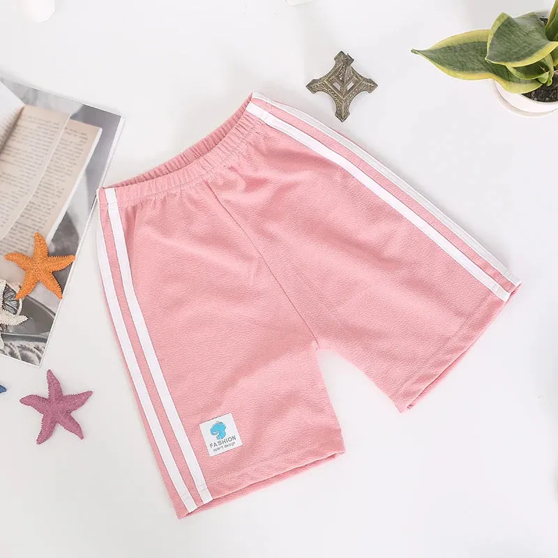 Cotton Stripe Casual Short