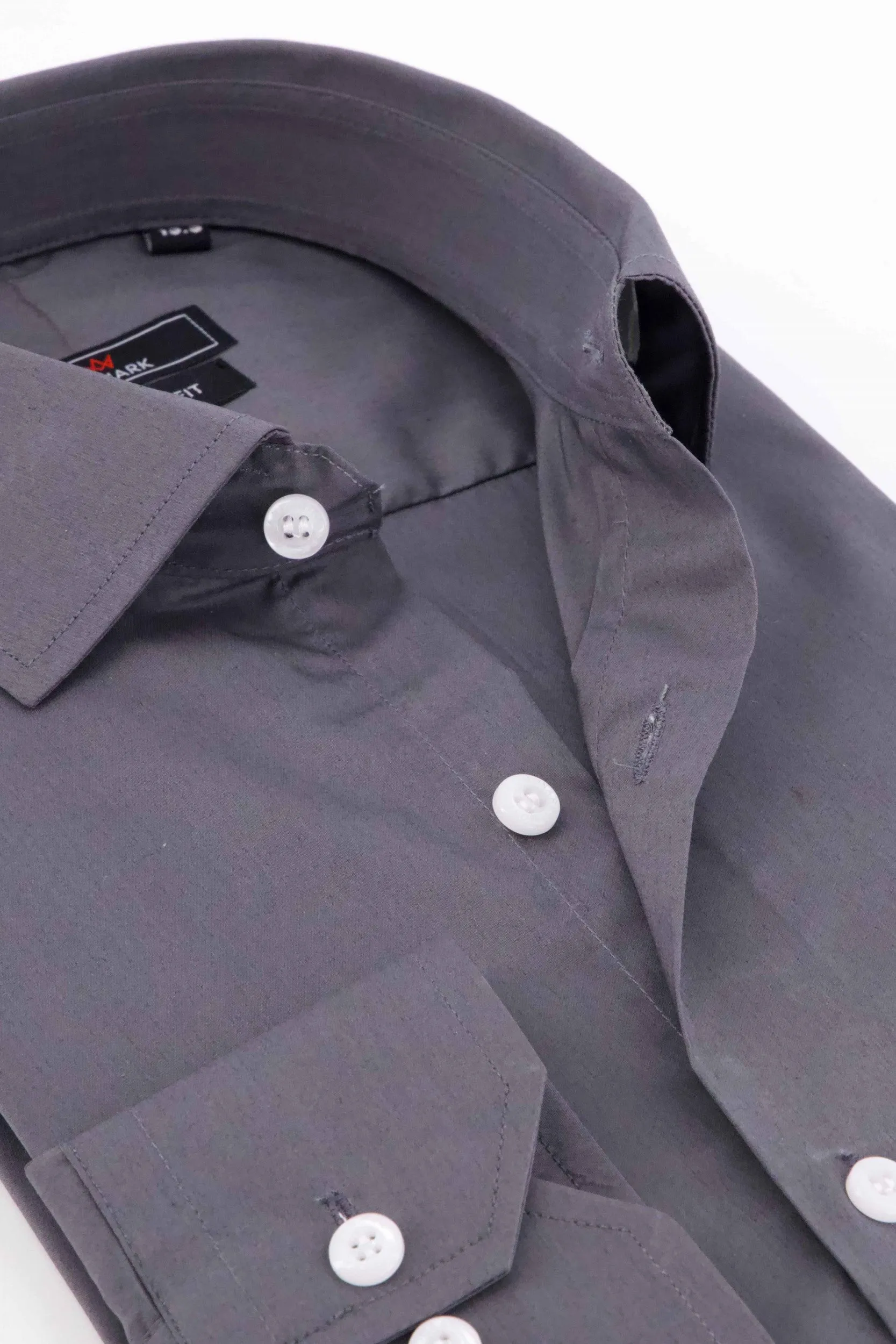 COTTON TEXTURED FORMAL SHIRT