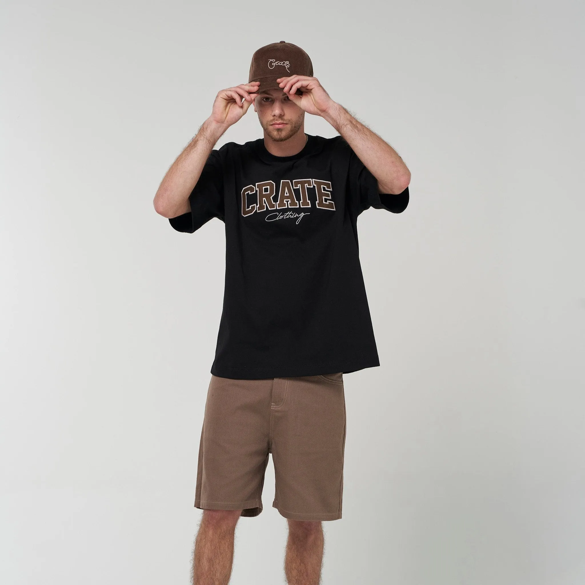 Crate Varsity Box fit T-Shirt