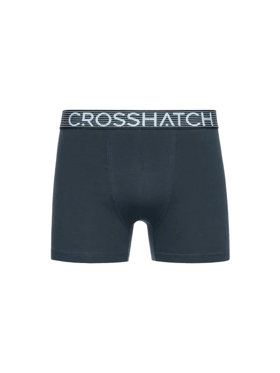 Crosshatch Guillemot 3PK Boxer Shorts Navy