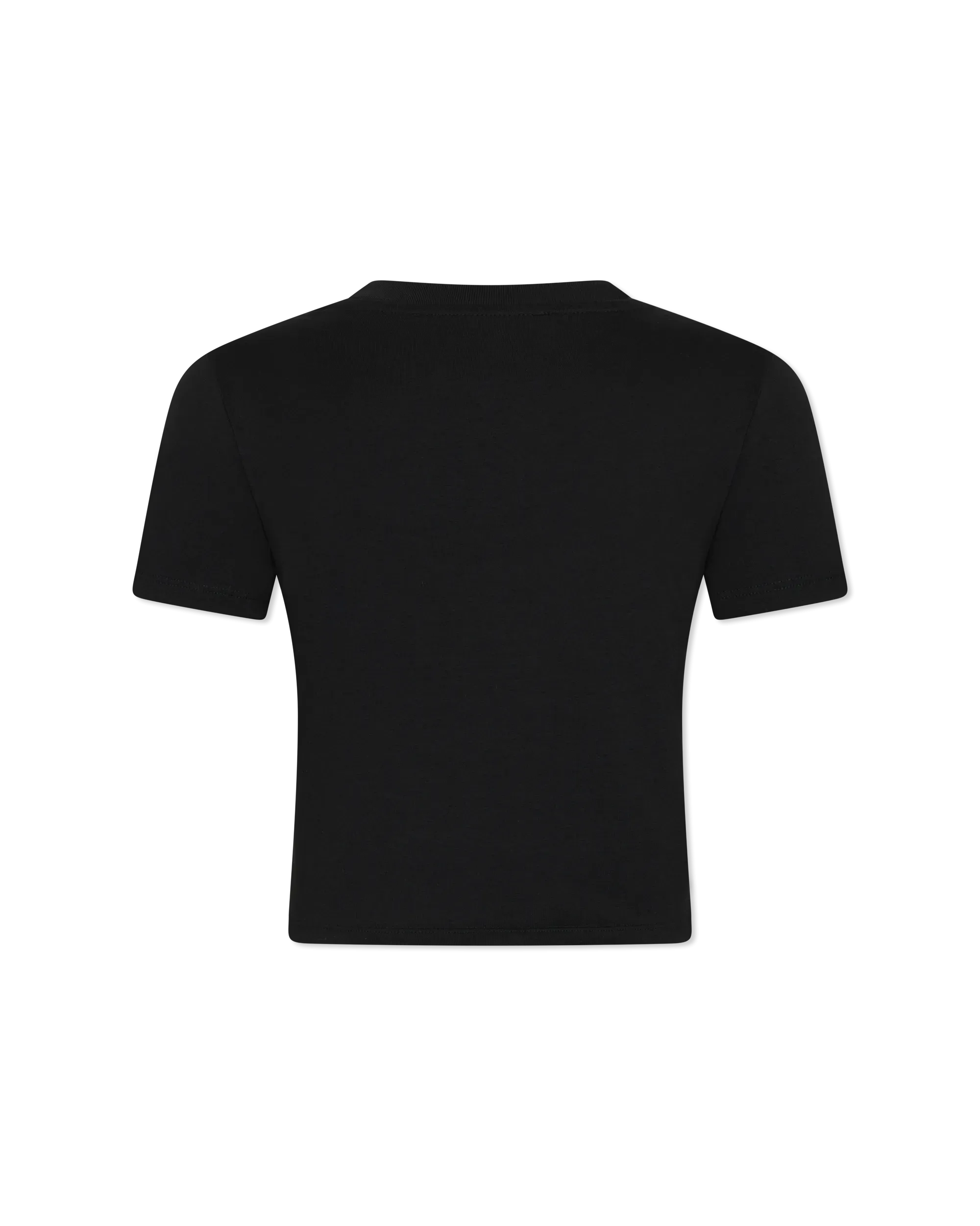 Crystal Gothic Logo Crop T-Shirt