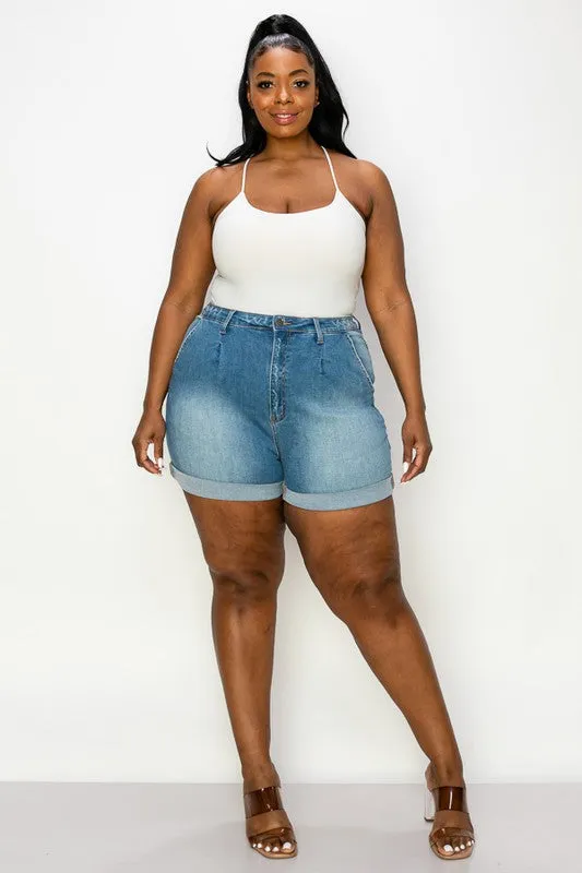 CURVY - GET YOUR SHINE ON SHORTS