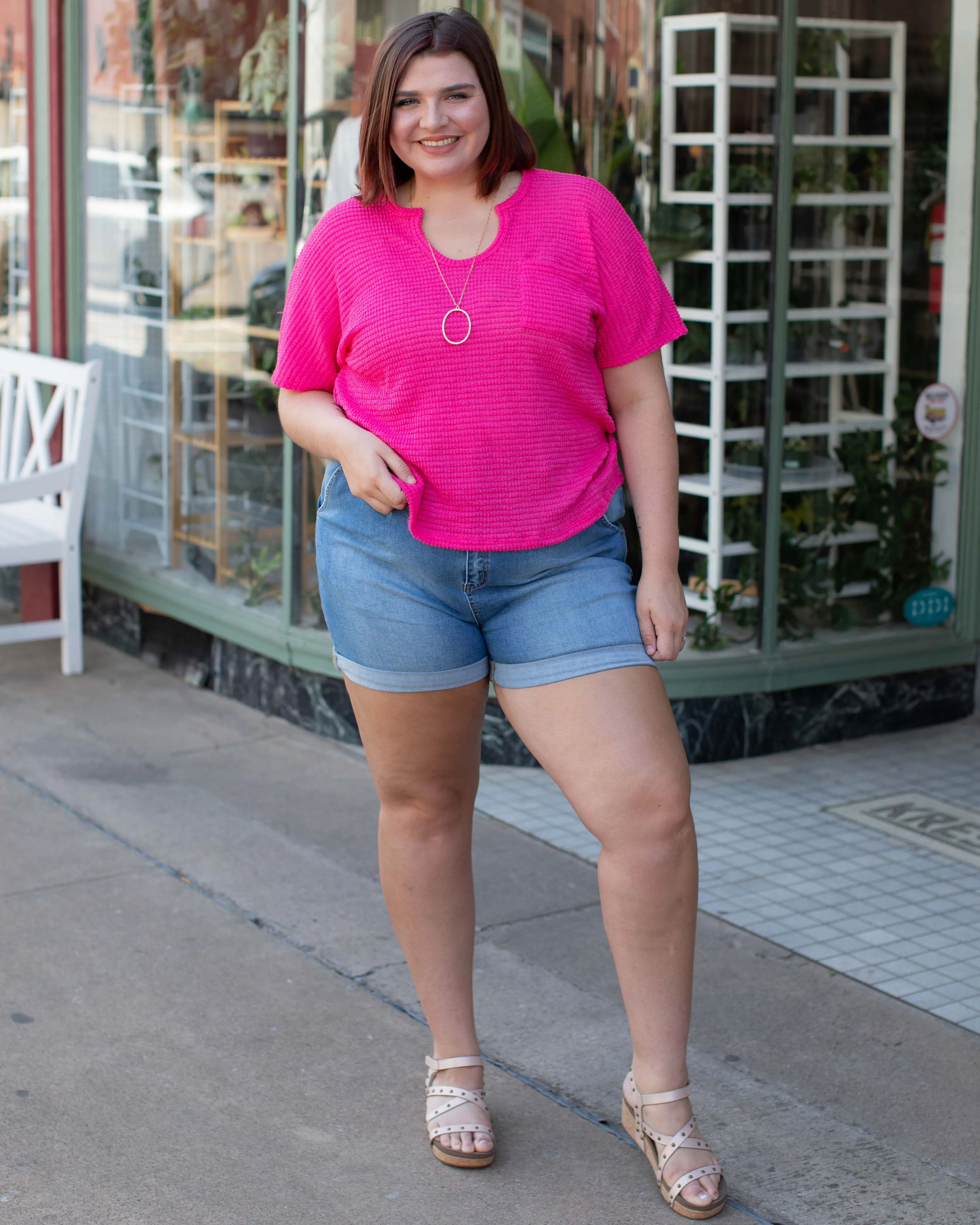 CURVY - GET YOUR SHINE ON SHORTS