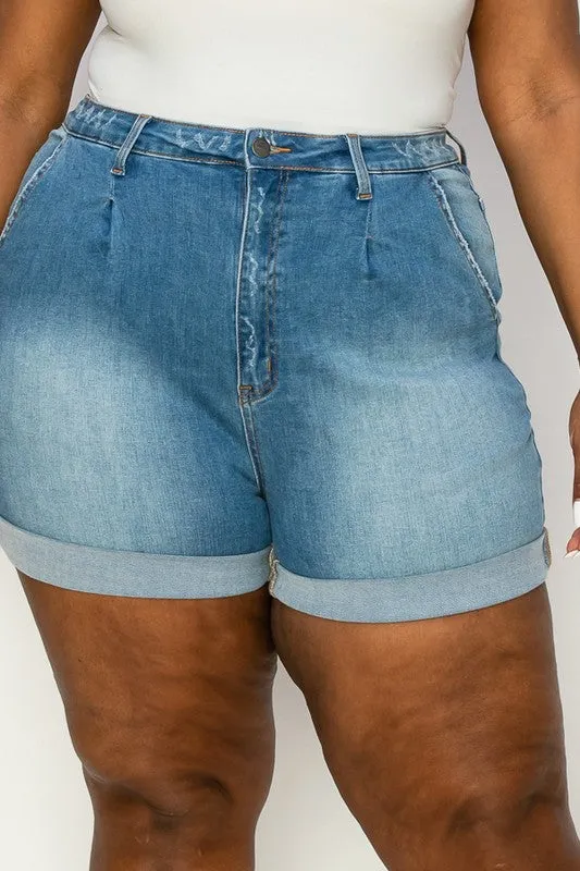 CURVY - GET YOUR SHINE ON SHORTS