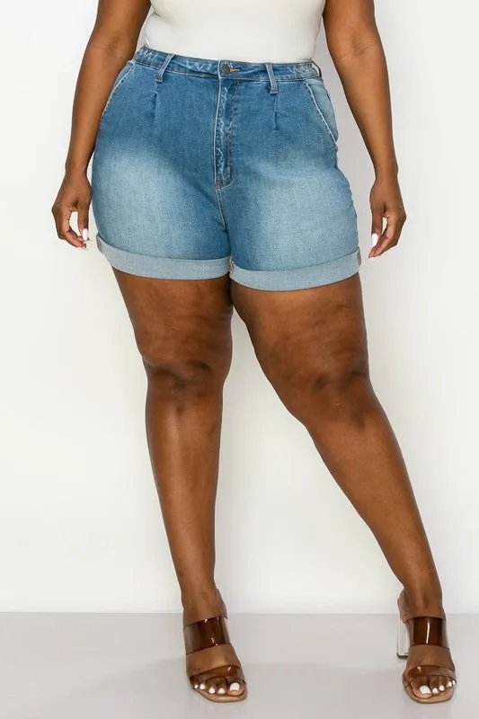 CURVY - GET YOUR SHINE ON SHORTS