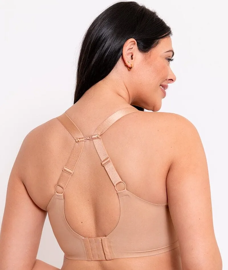 Curvy Kate Smoothie Spacer T-Shirt Plunge Bra - Latte