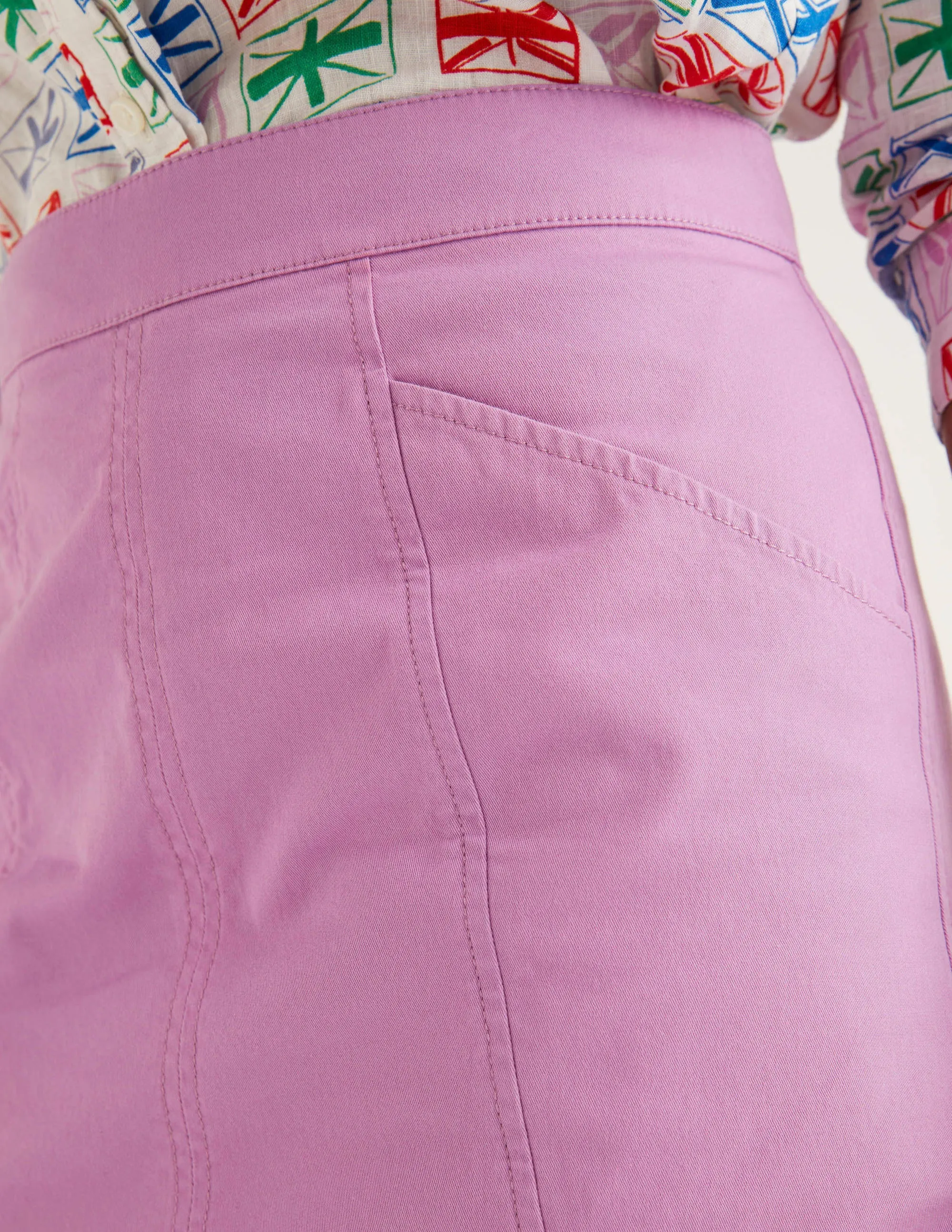 Daisy Chino Skirt-Lupin