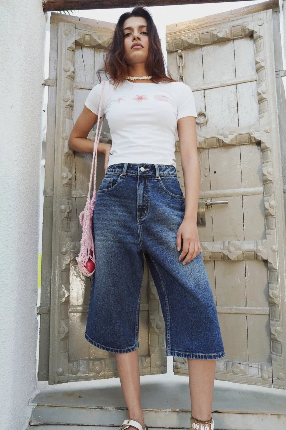 Dark Blue Jort