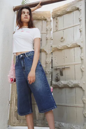 Dark Blue Jort