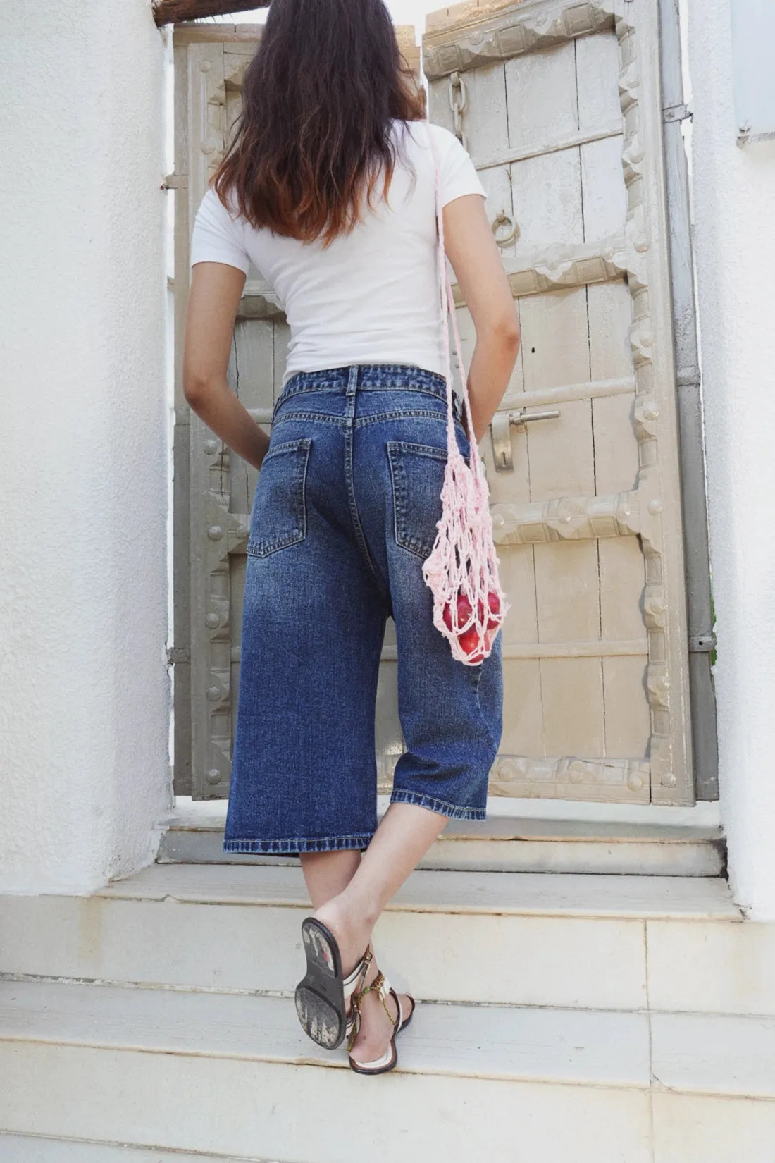 Dark Blue Jort