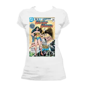 DC Comics Wonder Woman Cover #272 Official Women's T-shirt (White)