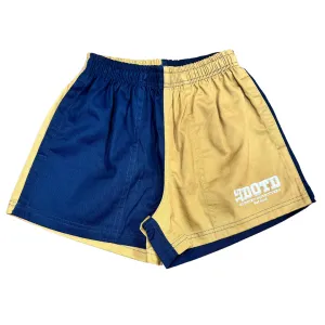 DD Shorts - Navy/Brown Scrubbers