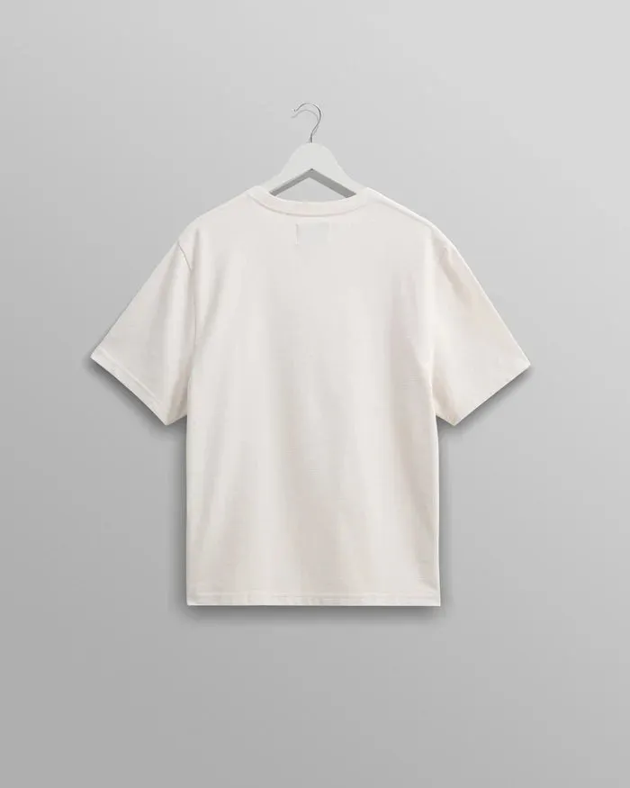 Dean Tee | Textured Ecru