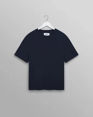 Dean Tee | Textured Navy