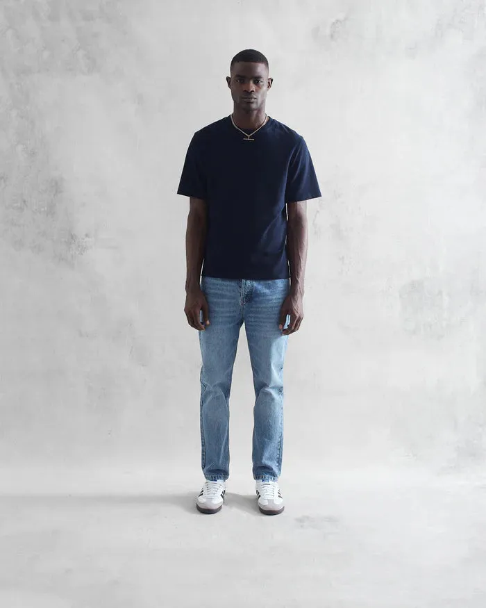 Dean Tee | Textured Navy