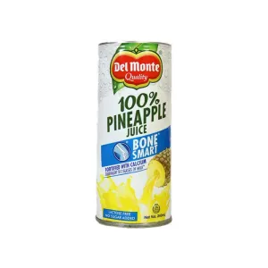DEL MONTE 100% PINEAPPLE JUICE BONE SMART 240ML