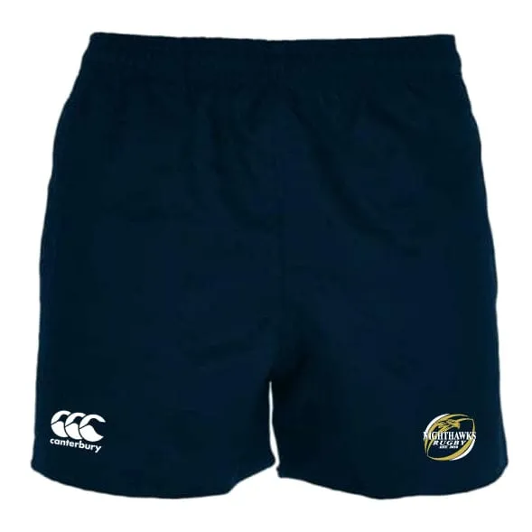 Del Norte Nighthawks Professional Polyester Rugby Short by Canterbury