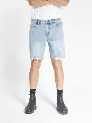 Destroyed Bones Denim Short