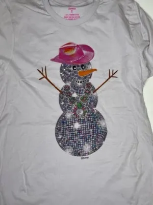 Disco Snowman T-Shirt