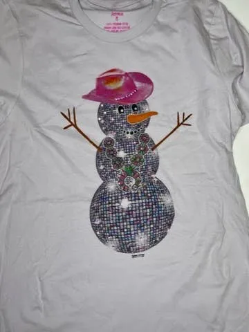 Disco Snowman T-Shirt