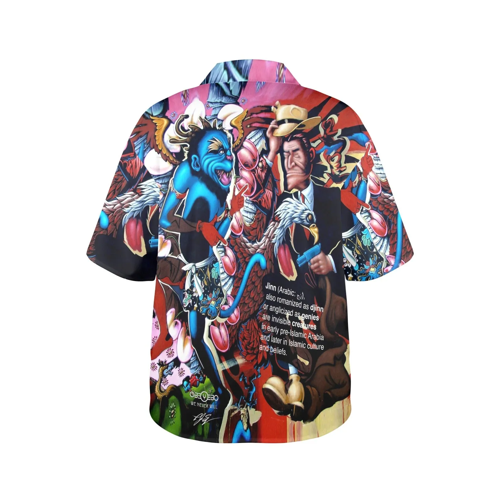 Djinni Women's Hawaiian Shirt