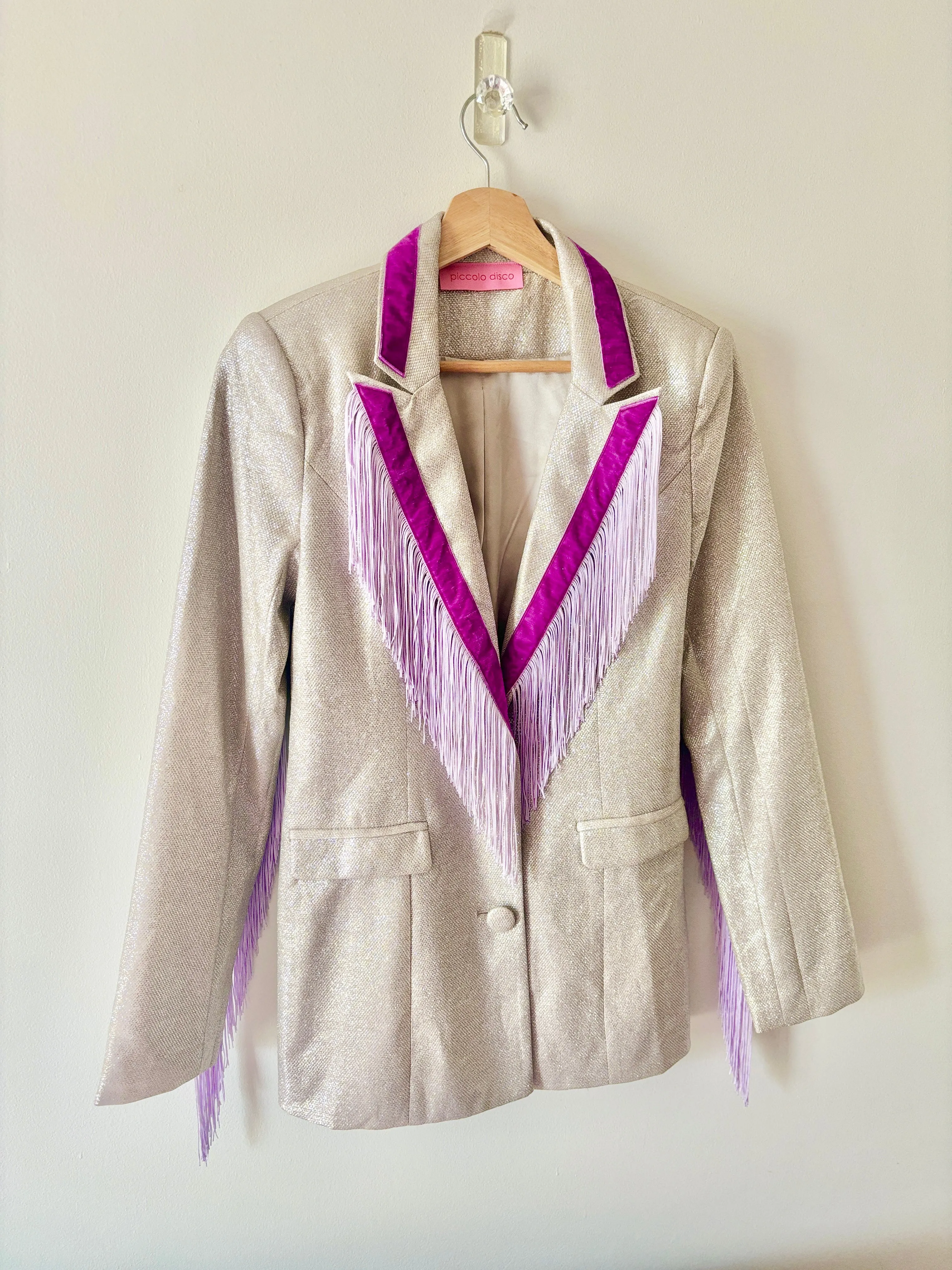 Dolly Blazer in Glitter Gimlet