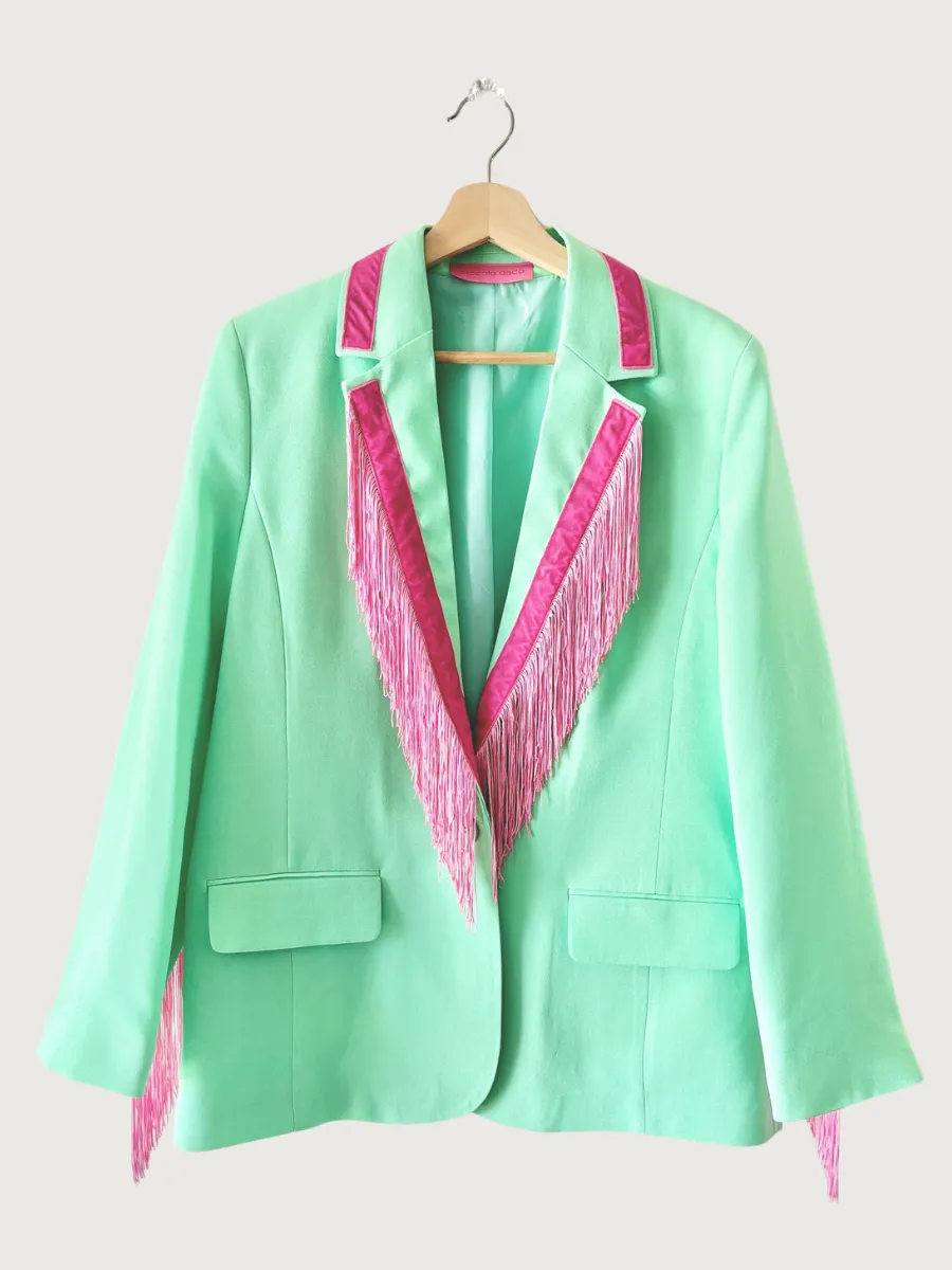 Dolly Blazer in Melon Mojito