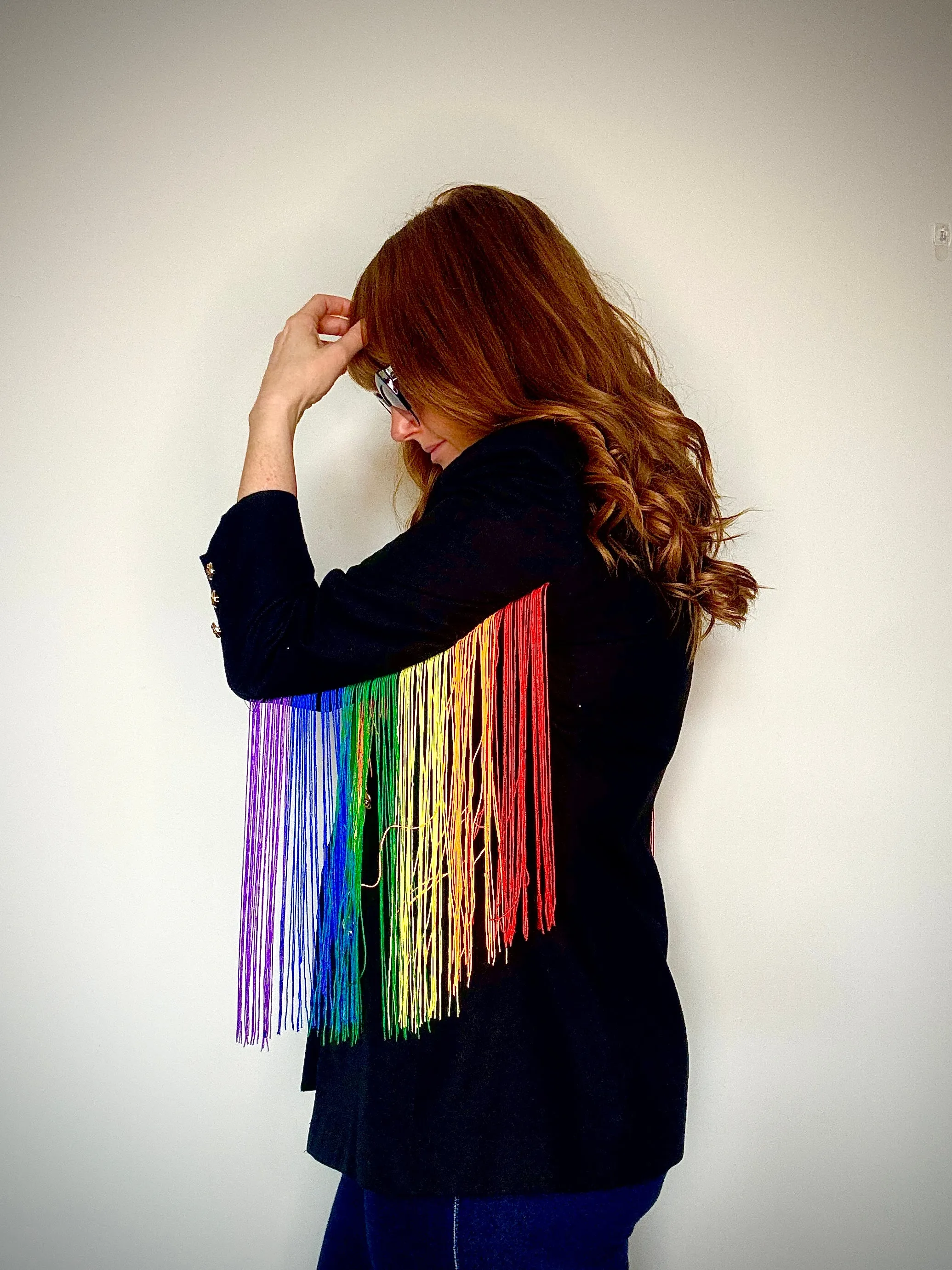 Dolly Blazer in Sparkling Pride