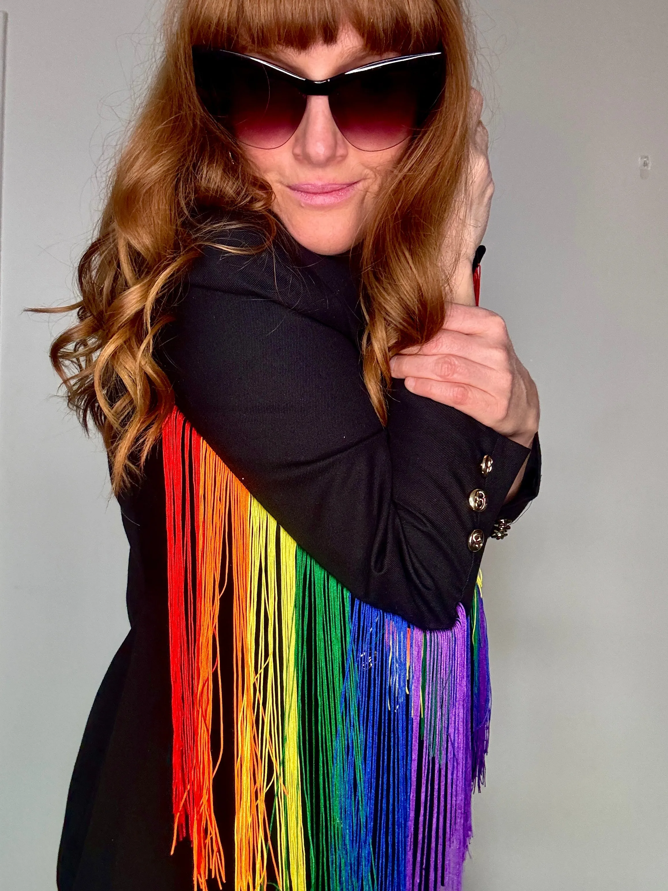 Dolly Blazer in Sparkling Pride
