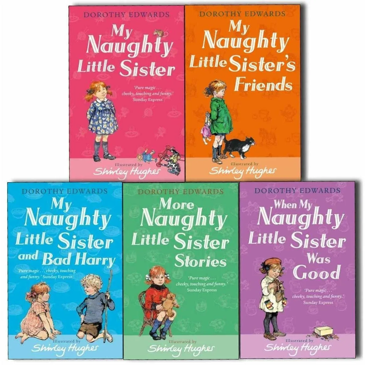 Dorothy Edwards My Naughty Little Sister Series Collection 5 Books Set Pack