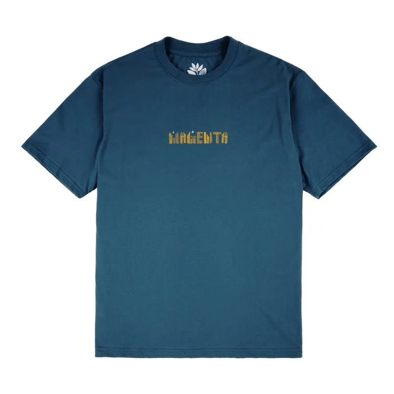 DOWNTOWN TEE - PETROL BLUE