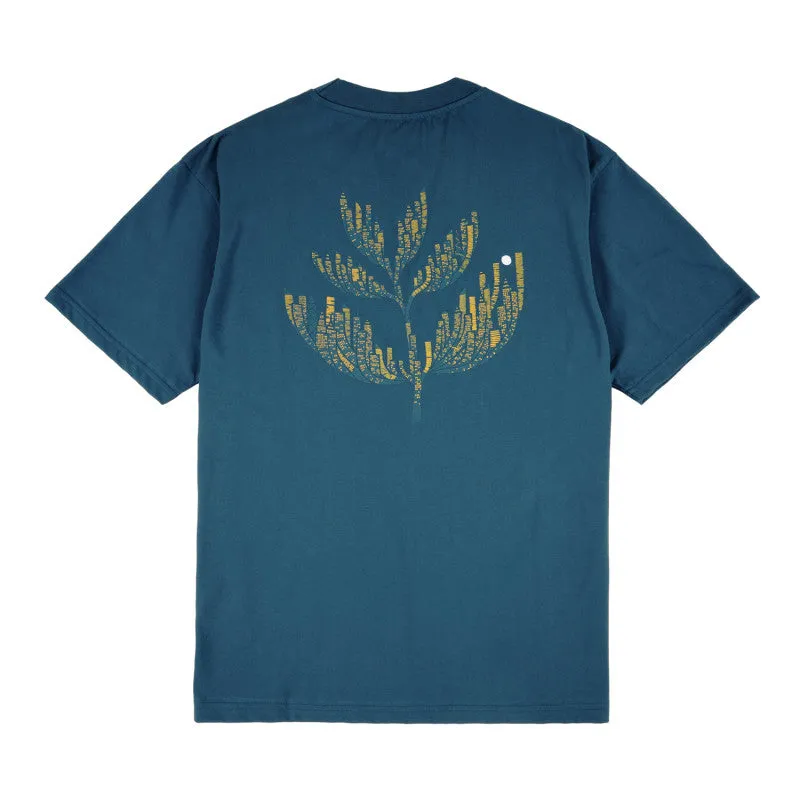 DOWNTOWN TEE - PETROL BLUE