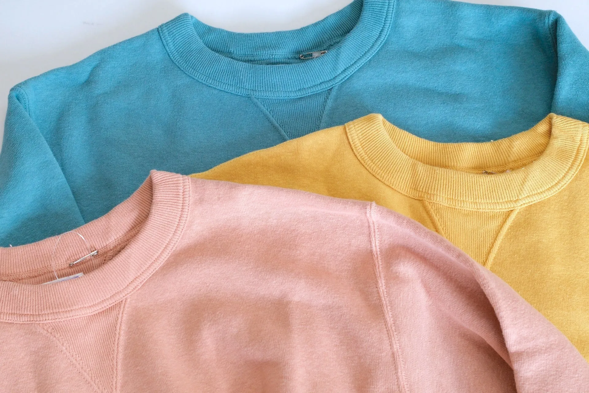 Dubble Works 11oz "Tsuri-ami" Loopwheeled Sweatshirt (Citrus Yellow)